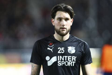 Jordan Lefort ( Amiens ) FOOTBALL : Angers vs Amiens - Ligue 1 - 16 03 2019 GwendolineLeGoff Panoramic 