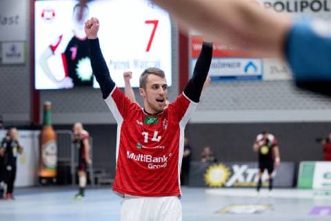 Lübbecke, Deutschland 16.03.2019: 2. Handball Bundesliga - 2018 2019 - TuS-N-Lübbecke vs. Handball Sportverein Hamburg Lukas Ossenkopp (Hamburg) Lübbecke Nordrhein-Westfalen Deutschland Merkur Arena
