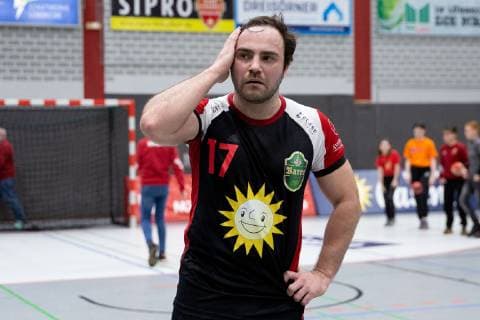 Lübbecke, Deutschland 16.03.2019: 2. Handball Bundesliga - 2018 2019 - TuS-N-Lübbecke vs. Handball Sportverein Hamburg Luka Rakovic (Lübbecke) Lübbecke Nordrhein-Westfalen Deutschland Merkur Arena