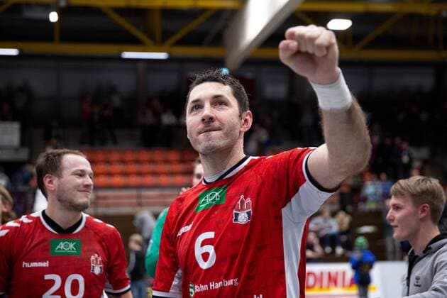 Lübbecke, Deutschland 16.03.2019: 2. Handball Bundesliga - 2018 2019 - TuS-N-Lübbecke vs. Handball Sportverein Hamburg Blazenko Lackovic (Hamburg) Lübbecke Nordrhein-Westfalen Deutschland Merkur Arena