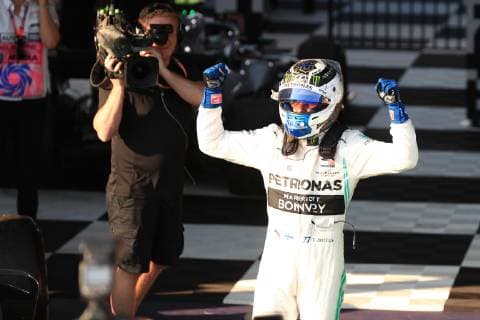 17th March 2019, Melbourne Grand Prix Circuit, Melbourne, Australia; Melbourne Formula One Grand Prix, race day; Mercedes AMG Petronas Motorsport, Valtteri Bottas wins first race of the year  ActionPlus12116134 Octane