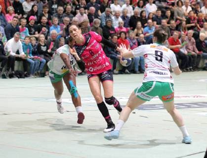 8 Monika Kobylinska (TusSis Metzingen) Handball 1. HBF TusSies Metzingen vs. FRISCH AUF Goeppingen 2019-03-16 Handball 1. HBF Frauen TusSies Metzingen vs. FRISCH AUF Goeppingen Metzingen Copyright: xBaur xEibner-Pressefotox EP_soba