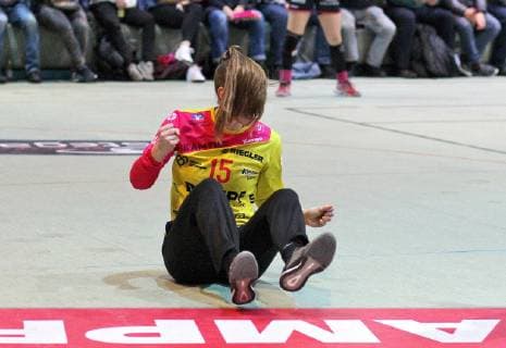 15 Madita Kohorst (TusSis Metzingen) Handball 1. HBF TusSies Metzingen vs. FRISCH AUF Goeppingen 2019-03-16 Handball 1. HBF Frauen TusSies Metzingen vs. FRISCH AUF Goeppingen Metzingen Copyright: xBaur xEibner-Pressefotox EP_soba