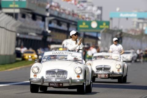 Motorsports: FIA Formula One World Championship WM Weltmeisterschaft 2019, Grand Prix of Australia, 44 Lewis Hamilton (GBR, Mercedes AMG Petronas Motorsport), Melbourne Australia