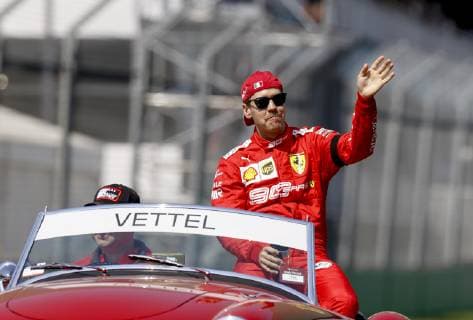 Motorsports: FIA Formula One World Championship WM Weltmeisterschaft 2019, Grand Prix of Australia, 5 Sebastian Vettel (GER, Scuderia Ferrari Mission Winnow), Melbourne Australia
