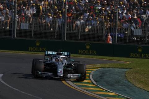 Motorsports: FIA Formula One World Championship WM Weltmeisterschaft 2019, Grand Prix of Australia, 44 Lewis Hamilton (GBR, Mercedes AMG Petronas Motorsport), Melbourne Australia