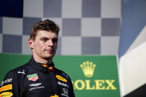 17th March 2019, Melbourne Grand Prix Circuit, Melbourne, Australia; Melbourne Formula One Grand Prix, race day; Max Verstappen comes third in the race  ActionPlus12116238 StephenxBlackberry