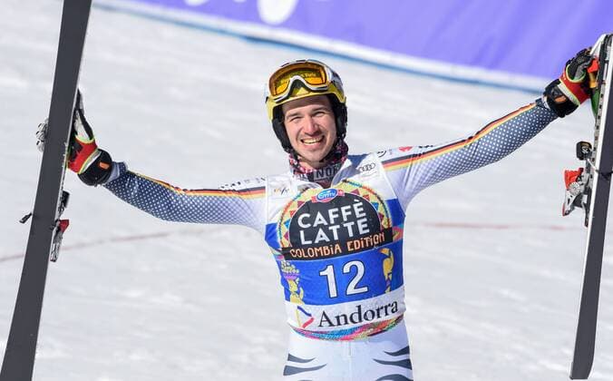 Sport Themen der Woche KW11 Ski Alpin Weltcup Finale in Andorra Grandvalira 17.03.2019, Soldeu, AND, FIS Weltcup Ski Alpin, Slalom, Herren, im Bild Felix Neureuther (GER) Felix Neureuther of Germany reacts after his run for the men s Slalom of FIS Ski Alpine World Cup finals. Soldeu, Andorra on 2019 03 17. Felix Neureuther nach seinem letzten Weltcup Rennen Grandvalira Soldeu Andorra El Tarter *** Ski Alpin World Cup Final in Andorra Grandvalira 17 03 2019 Soldeu AND FIS World Cup Ski Alpin Slalom Men in picture Felix Neureuther GER Felix Neureuther of Germany reacts after his run for the men s Slalom of FIS Ski Alpine World Cup finals Soldeu Andorra on 2019 03 17 Felix Neureuther after his last World Cup race Grandvalira Soldeu Andorra El Tarter Kein Release verfügbar