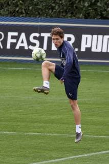 Photo LaPresse - Jennifer Lorenzini 18 March 2019 Firenze (Italy) Soccer Italy Italian Football meeting - "Coverciano" - Training In the pic: Federico Chiesa  Copyright: xJenniferxLorenzini LaPressex