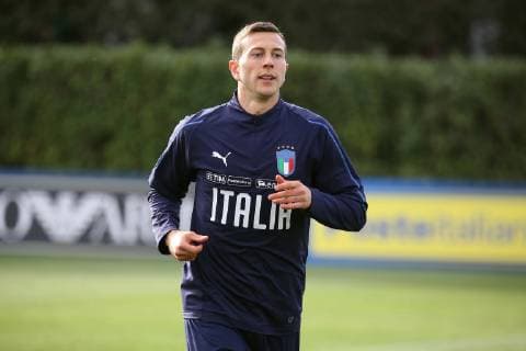 Photo LaPresse - Jennifer Lorenzini 19 March 2019 Firenze (Italy) Soccer Italy Italian Football meeting - "Coverciano" - Training In the pic: Federico Bernardeschi  Copyright: xLaPresse JenniferxLorenzinix