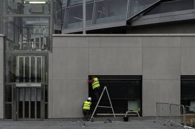 Tottenham Hotspur Stadium in its final stages of completion at High Road (White Hart Lane), London, England on 19 March 2019. Copyright: xVincexxMignottx PMI-2696-0013