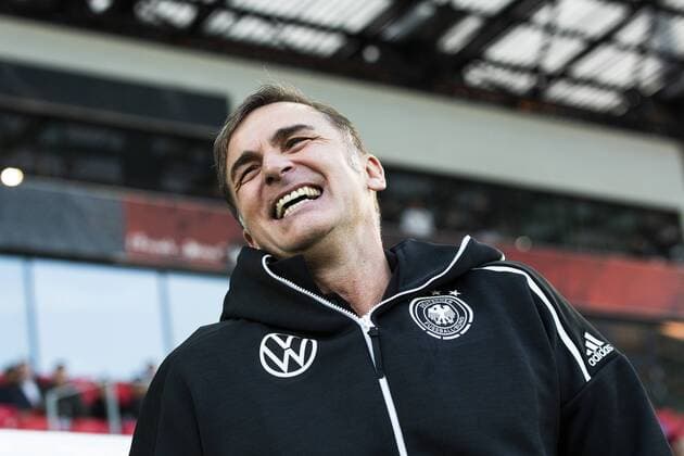 GER, LS DFB U21 U 21 Deutschland vs Frankreich 21.03.2019, Stadion Essen, Essen, GER, LS DFB U21, Deutschland vs Frankreich , DFB REGULATIONS PROHIBIT ANY USE OF PHOTOGRAPHS AS IMAGE SEQUENCES AND OR QUASI-VIDEO im Bild picture shows: Stefan Kuntz (Trainer Coach DFB U21),