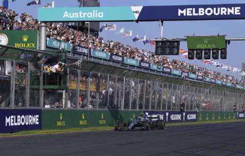 BOTTAS Valtteri F1 Team Mercedes AMG im Ziel F1 GP Australien 2019 am 17. 03. 2019 in Melbourne
