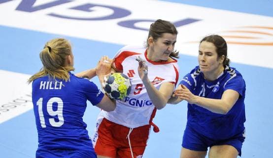 Handball, Länderspiel, Polen - Finnland 2019.03.22 Gdansk Pilka reczna Baltic Handball Cup 2019 Finlandia - Polska B N z Justyna Swierczek Foto Norbert Barczyk PressFocus NEWSPIX.PL --- Newspix.pl  20190322NB0071