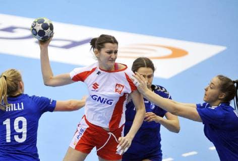 Handball, Länderspiel, Polen - Finnland 2019.03.22 Gdansk Pilka reczna Baltic Handball Cup 2019 Finlandia - Polska B N z Justyna Swierczek Foto Norbert Barczyk PressFocus NEWSPIX.PL --- Newspix.pl  20190322NB0073