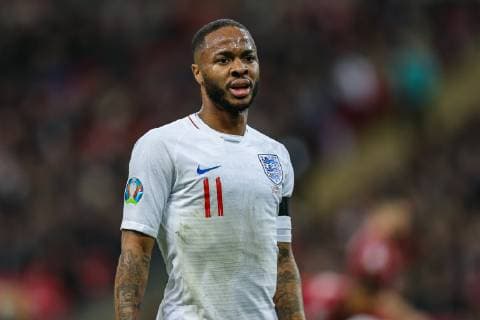 Raheem Sterling (Manchester City) of England during the UEFA 2020 EURO Qualifier EM Europameisterschaft match between England and Czech Republic at Wembley Stadium, London, England on 22 March 2019. Copyright: xDavidxHornx PMI-2698-0009