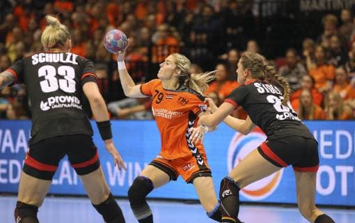 Foto : Estavana Polman Hollland Handball Länderspiel am Fr. 22.03.2019 in Groningen Niederlande - Deutschland 29 - 26