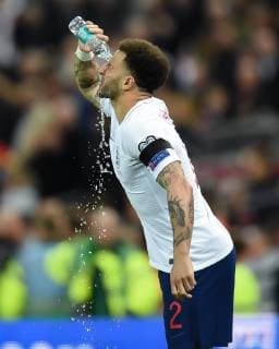 England v Czech Republic UEFA EURO EM Europameisterschaft Fussball 2020 Qualifiers Kyle Walker of England during the UEFA Euro 2020 Qualifiers match at Wembley Stadium, London Content Not Available For UK Newspapers Copyright: xMartynxHaworthx FIL-13025-0125