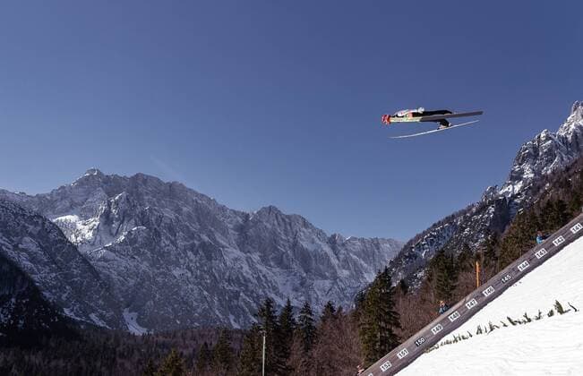 Sport Themen der Woche KW12 Sport Bilder des Tages 23.03.2019, Planica, Ratece, SLO, FIS Weltcup Ski Sprung, Skiflug, Teambewerb, Finale, im Bild Markus Eisenbichler (GER) Markus Eisenbichler of Germany during the team competition of the Ski Flying Hill individual competition of the FIS Ski jumping Skispringen Ski nordisch World Cup Final 2019. Planica in Ratece, Slovenia on 2019 03 23. Ratece *** 23 03 2019 Planica Ratece SLO FIS World Cup Ski Jump Ski Flying Team Competition Final in picture Markus Eisenbichler GER Markus Eisenbichler of Germany during the team competition of the Ski Flying Hill individual competition of the FIS Ski Jumping World Cup Final 2019 Planica in Ratece Slovenia on 2019 03 23 Ratece  EP_fei  