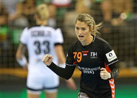 Sport Bilder des Tages 23.03.2019, Handball Frauen, Länderspiel, Deutschland - Niederlande, in der EWE Arena Oldenburg. Estavana Polman (Niederlande) jubelt