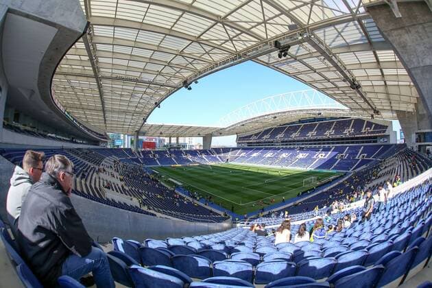Fußball, Stadiongeschichte FC Porto despor 2019.03.23 Brasil - Panama emspor, emonline, despor, v.l., Estadio do Dragao, Porto, FC Porto, Innenansicht Foto:Joaquim Ferreira Copyright: JoaquimxFerreira