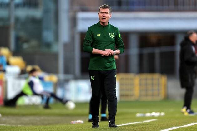 UEFA EURO EM Europameisterschaft Fussball Under 21 Championship Qualifier, Tallaght Stadium, Dublin 24 3 2019 Republic of Ireland vs Luxembourg Ireland manager Stephen Kenny Stephen Kenny 24 3 2019  Copyright: x©INPHO LaszloxGeczox LG1_0470