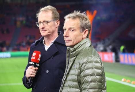 Ex-Bundestrainer Jürgen Klinsmann arbeitet jetzt als Experte für RTL - 24.03.2019: Niederlande vs. Deutschland, EM-Qualifikation, Amsterdam Arena, DISCLAIMER: DFB regulations prohibit any use of photographs as image sequences and or quasi-video.