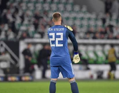 20.03.2019, Fussball Laenderspiel, Deutschland - Serbien 1:1 Torwart Marc Andre Ter Stegen (Deutschland) DFB REGULATIONS PROHIBIT ANY USE OF PHOTOGRAPHS AS IMAGE SEQUENCES AND OR QUASI-VIDEO.