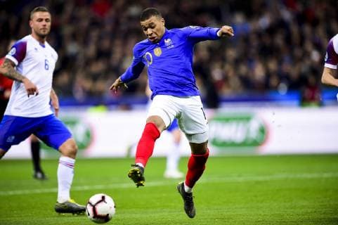 Kylian Mbappe (France) FOOTBALL : France vs Islande - Eliminatoires Euro 2020 - Paris - 25 03 2019 JBAutissier Panoramic 