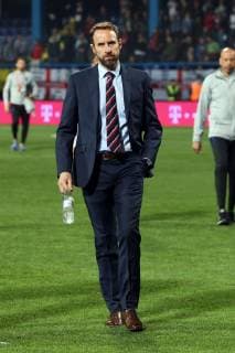 Montenegro v England UEFA EURO EM Europameisterschaft Fussball 2020 Qualifiers England Manager Gareth Southgate before the UEFA Euro 2020 Qualifiers match at the Podgorica City Stadium, Podgorica Content Not Available For UK Newspapers Copyright: xPaulxChestertonx FIL-13030-0080