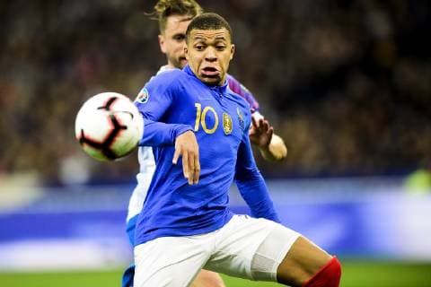 Kylian Mbappe (France) FOOTBALL : France vs Islande - Eliminatoires Euro 2020 - Paris - 25 03 2019 JBAutissier Panoramic 