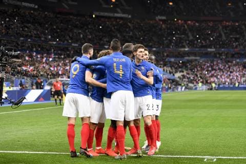 JOIE - 02 BENJAMIN PAVARD (FRA) FOOTBALL : France vs Islande - Qualifications Euro 2020 - 25 03 2019 AnthonyBIBARD FEP Panoramic 