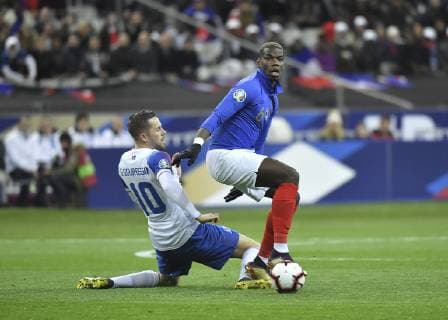 Paul Pogba FOOTBALL : Eliminatoires Euro 2020 - France vs Islande - 25 03 2019 MAO Panoramic 