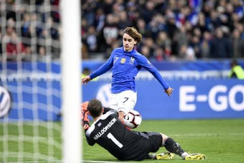 07 ANTOINE GRIEZMANN (FRA) - BUT FOOTBALL : France vs Islande - Qualifications Euro 2020 - 25 03 2019 AnthonyBIBARD FEP Panoramic 