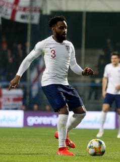 PODGORICA, MONTENEGRO - MARCH 25: Englandâ€™s Danny Rose during the 2020 UEFA European Championships group A qualifying match between Montenegro and England at Podgorica City Stadium on March 25, 2019 in Podgorica, Montenegro. SPO, SOC, FOI 