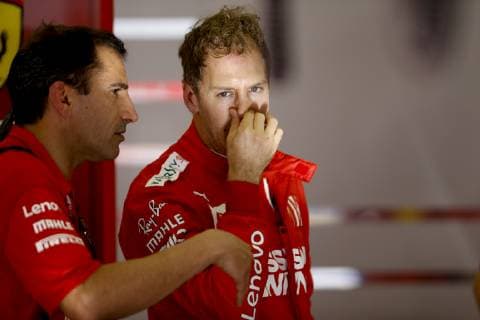 Motorsports: FIA Formula One World Championship WM Weltmeisterschaft 2019, Grand Prix of Bahrain, 5 Sebastian Vettel (GER, Scuderia Ferrari Mission Winnow), Sakhir Bahrain