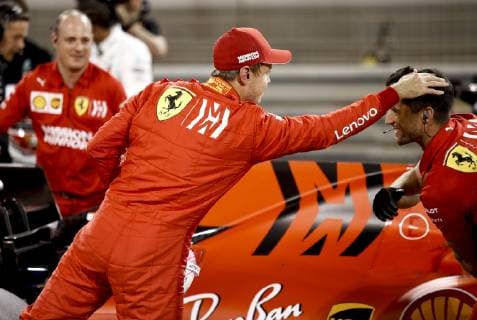 Motorsports: FIA Formula One World Championship WM Weltmeisterschaft 2019, Grand Prix of Bahrain, 5 Sebastian Vettel (GER, Scuderia Ferrari Mission Winnow), Sakhir Bahrain