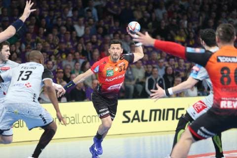 Alexander Pettersson (Rhein-Neckar Lowen) HANDBALL : VELUX EHF Champions League - 1 8eme de finale retour - HBC Nantes vs Rhein-Neckar Lowen - 30 03 2019 KevinDomas Panoramic 