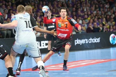 Andy Schmid (Rhein-Neckar Lowen) HANDBALL : VELUX EHF Champions League - 1 8eme de finale retour - HBC Nantes vs Rhein-Neckar Lowen - 30 03 2019 KevinDomas Panoramic 