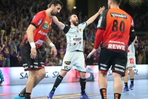 Handball, CL, HBC Nantes - Rhein Neckar Löwen Valero Rivera (Nantes) HANDBALL : VELUX EHF Champions League - 1 8eme de finale retour - HBC Nantes vs Rhein-Neckar Lowen - 30 03 2019 KevinDomas Panoramic 