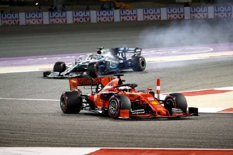 Motorsports: FIA Formula One World Championship WM Weltmeisterschaft 2019, Grand Prix of Bahrain, 5 Sebastian Vettel (GER, Scuderia Ferrari Mission Winnow), Sakhir Bahrain