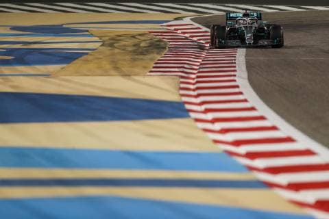 Motorsports: FIA Formula One World Championship WM Weltmeisterschaft 2019, Grand Prix of Bahrain, 44 Lewis Hamilton (GBR, Mercedes AMG Petronas Motorsport), Sakhir Bahrain