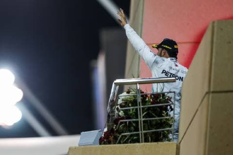 Motorsports: FIA Formula One World Championship WM Weltmeisterschaft 2019, Grand Prix of Bahrain, 44 Lewis Hamilton (GBR, Mercedes AMG Petronas Motorsport), Sakhir Bahrain