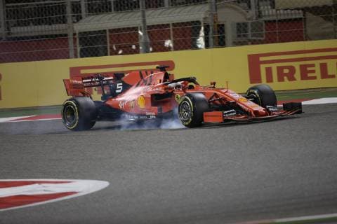 Photo4 LaPresse 31 03 2019 Sakhir, Bahrain Grand Prix Formula One Bahrain 2019 In the pic: race, Sebastian Vettel (GER) Scuderia Ferrari SF90  Copyright: xPhoto4 LaPressex