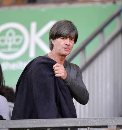 30.03.2019, Fussball 1. Bundesliga 2018 2019, 27. Spieltag, SC Freiburg - FC Bayern München, im Schwarzwald-Stadion Freiburg. Bundestrainer Joachim Löw (Deutschland) als Zuschauer auf der Tribüne.