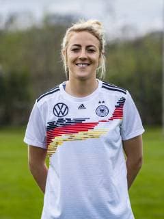 Fußball: DFB, Frauenfußball-Nationalmannschaft, Mannschafts- und Porträtfotos am 03.04.2019 in Marienfeld (Nordrhein-Westfalen). Carolin Simon Copyright: xKirchner DavidxInderliedx