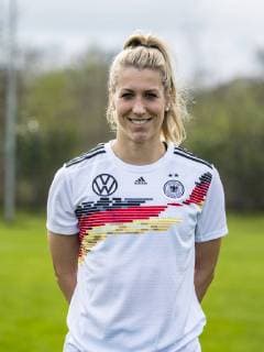 Fußball: DFB, Frauenfußball-Nationalmannschaft, Mannschafts- und Porträtfotos am 03.04.2019 in Marienfeld (Nordrhein-Westfalen). Verena Schweers Copyright: xKirchner DavidxInderliedx