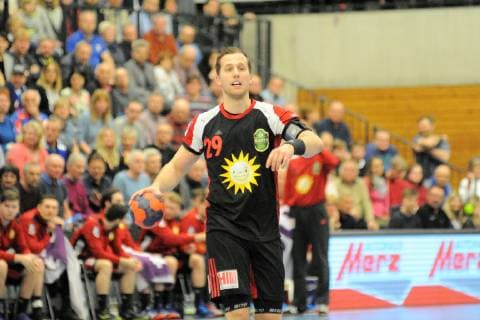 Marian Orlowski (TuS N-Luebbecke 29) Handball, Maenner, DKB , 2.Bundesliga, 05.04.2019, Foto:TBaur Eibner HBW Balingen-Weilstetten vs. TuS N-Luebbecke Balingen Copyright: xEIBNER TobiasxBaurx EP_TBR