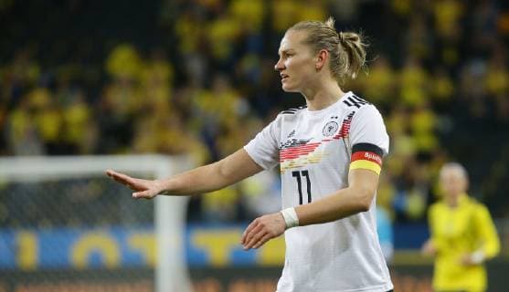 Stockholm , Fußball Länderspiel Frauen , Schweden vs. Deutschland , Alexandra Popp ( GER )