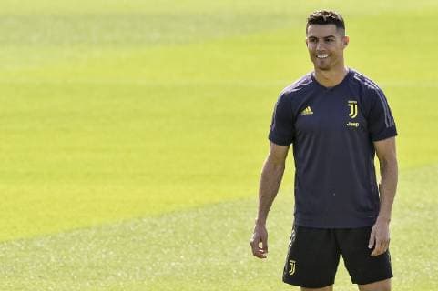 Photo LaPresse Nicol& xf2; Campo April 9, 2019 Turin (Italy) Juventus training before the Champions League quarter-finals Ajax-Juventus In the picture: Cristiano Ronaldo  Copyright: xLaPresse Nicol& xf2;xCampo LaPrex